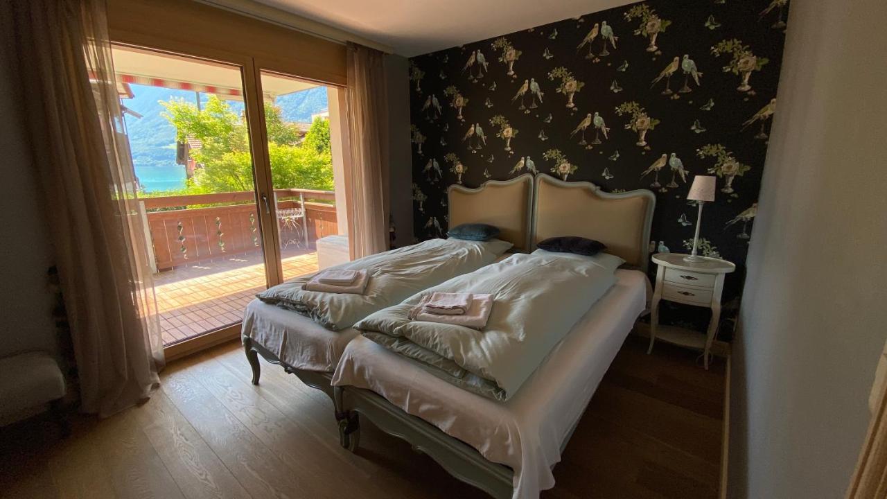 An Apartment In A Modern Swiss Chalet Iseltwald Εξωτερικό φωτογραφία