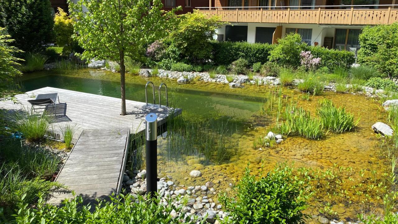 An Apartment In A Modern Swiss Chalet Iseltwald Εξωτερικό φωτογραφία